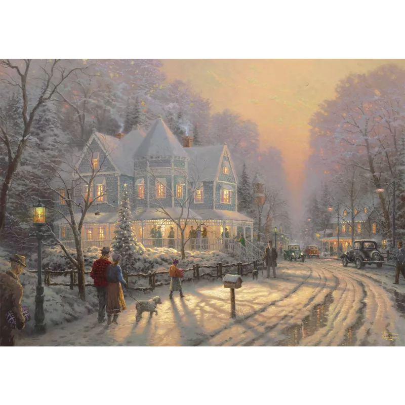 Thomas Kinkade Studios: Feierliche Weihnachtstage, Puzzle 1000 Pieces