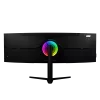 49 inch Curved LED Monitor Arozzi Nova — 5120 x 1440 Dual QHD, VA panel, 4 ms, USB hub, VESA
