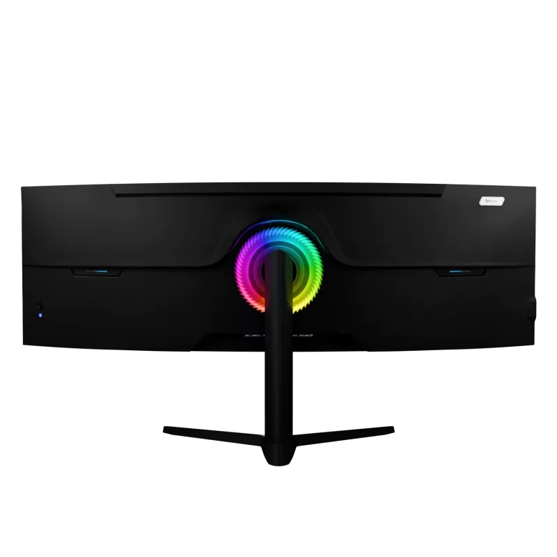 49 inch Curved LED Monitor Arozzi Nova — 5120 x 1440 Dual QHD, VA panel, 4 ms, USB hub, VESA