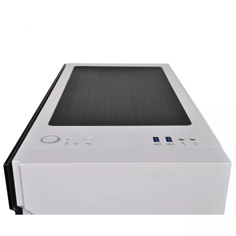 PC Case Thermaltake H200 TG Snow RGB Midi Tower White