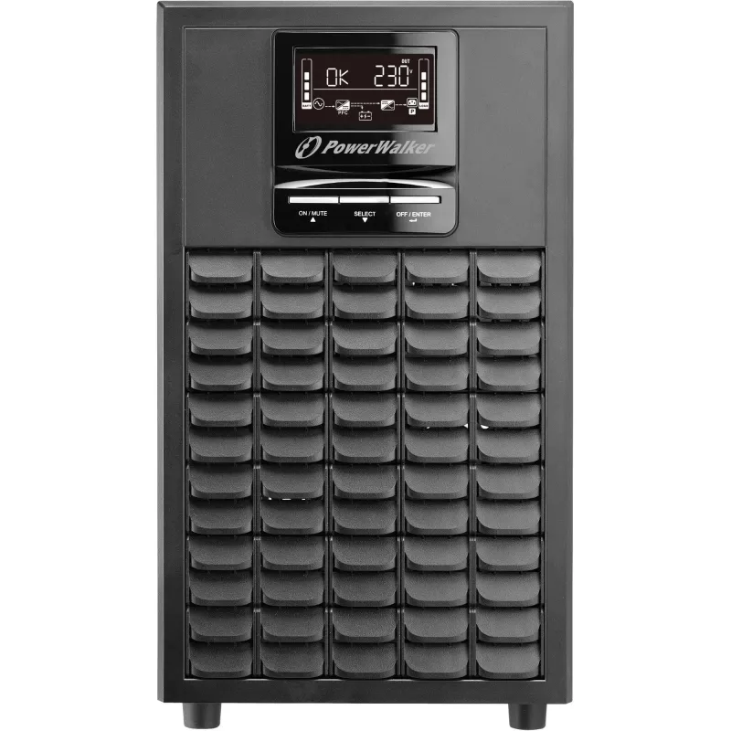 PowerWalker VFI 3000 CG PF1 Double-conversion (Online) 3 kVA 3000 W 9 AC outlet(s)
