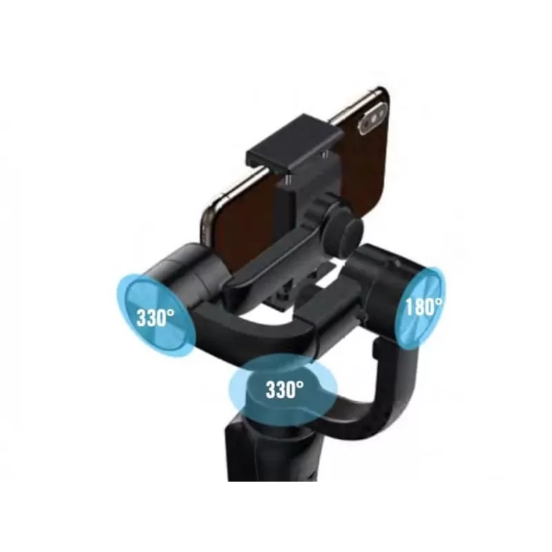 GoXtreme GX3 55243 3-axis gimbal stabilizer, lightweight handheld for cameras and action cams
