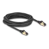 Network Cable DeLOCK RJ45 Cat.6A male to male S/FTP 5m Black