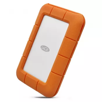 LaCie Rugged USB-C External Hard Drive 5 TB USB Type-C 3.2 Gen 1 (3.1 Gen 1) Grey Yellow