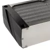 Radiator Aqua-Computer airplex radical 4/360 — Aluminium/Copper/Stainless steel, 400×140×73 mm