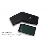 Protective folio case VixFox for iPhone XSMAX — forest green, folio cover with card slot
