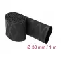 Heat shrink tube DeLOCK 19596 X-pattern non-slip 1 m x 30 mm black