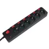 Power Extension LogiLink LPS233 1.5m 6 AC Outlets Indoor Black