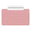 Logitech Keys-To-Go - Keyboard - Bluetooth - QWERTY - Spanish - Blush Pink - for Apple iPad/iPhone/TV