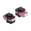 Keystone Module LC Duplex female to LC Duplex female DeLOCK