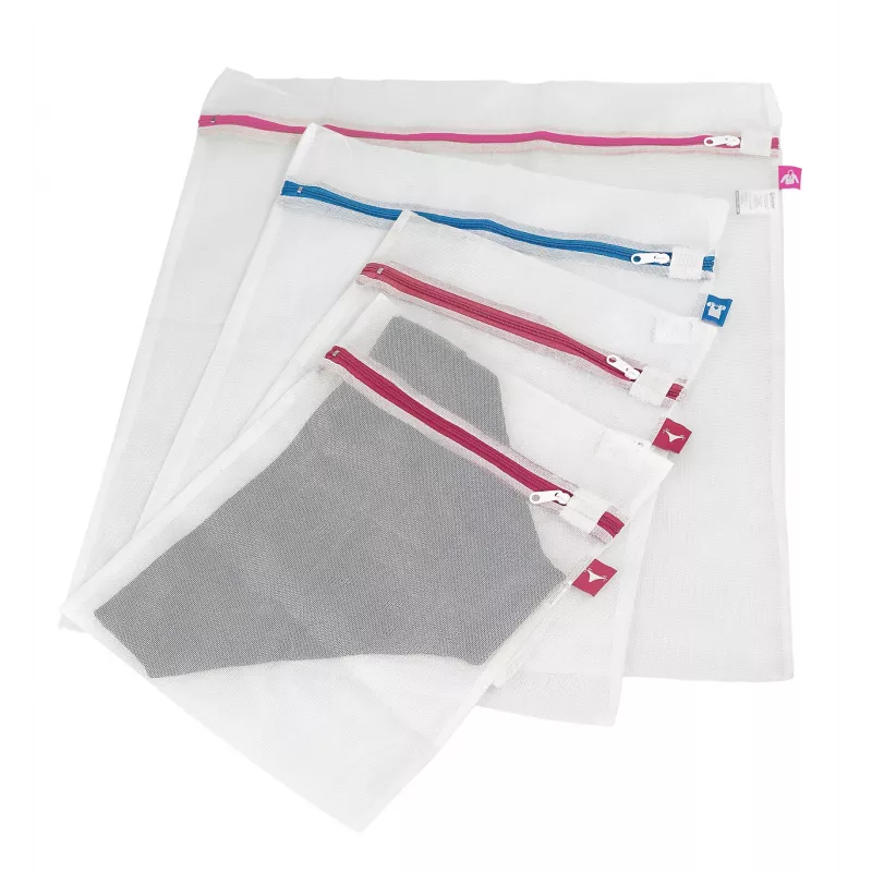 Laundry Wash Bag JATA HPLA5210 White Polyester