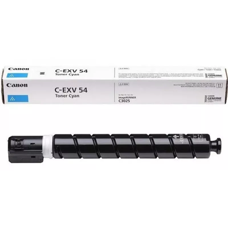 Toner cartridge Canon C-EXV 54 Cyan (model 1395C002) for compatible imageRUNNER printers