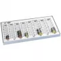 Cash Tray WEDO 160 100837 Plastic Grey