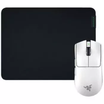 Gaming mouse and mousepad bundle Razer Viper V3 Pro + Gigantus M — white