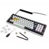 Sharkoon SKILLER SGK50 S2 White DE-Layout Gateron Yellow Keyboard