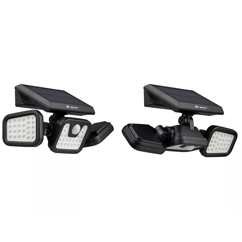Tracer 47191 Saturn LED solar floodlight with motion sensor