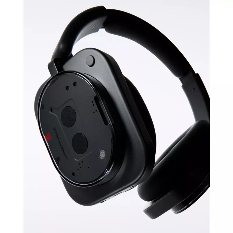 Over-ear Noise Cancelling Headphones Nothing Headphone (1) — Black, Active Noise Cancellation, Wired & Wireless