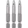 Screwdriver Bit KWB 121153 3 pcs Pozidriv PZ 3 50 mm