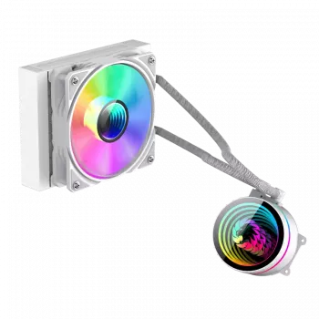 Gamemax | CPU Liquid cooler | ICEBURG 120 | White