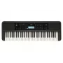 Keyboard YAMAHA PSR-E383 — 61-key portable MIDI keyboard, LCD display, USB, built-in speakers, battery-powered (6), black