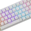 Mechanical Keyboard White Shark Wakizashi-2 US Red Switch, Tenkeyless/US layout, White