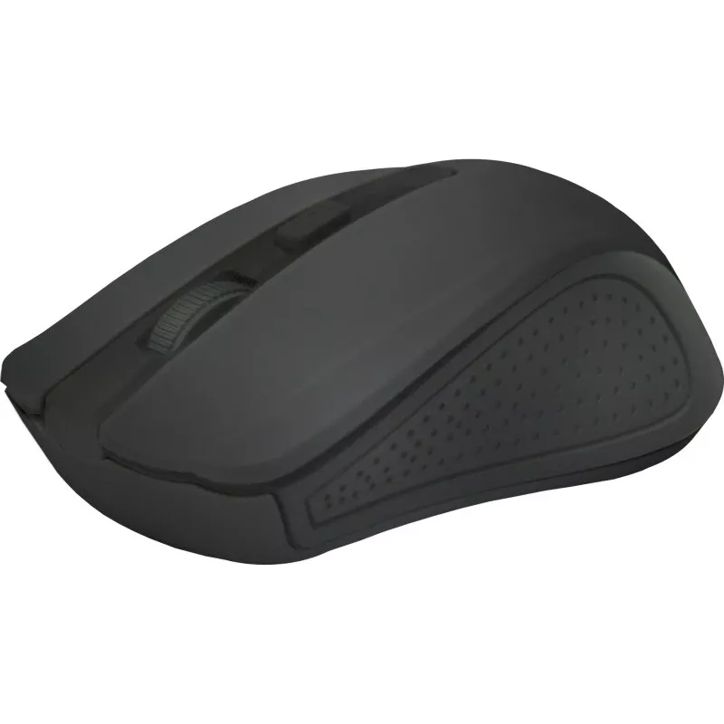 Wireless RF mouse DEFENDER Accura MM-935 — optical 1600 DPI, ambidextrous, 3 buttons, USB receiver, black