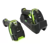 Zebra LI3678-ER Handheld bar code reader 1D Black, Green