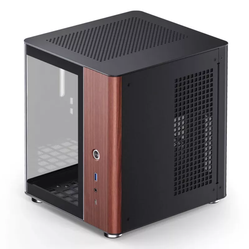 PC Case Jonsbo TK-0, Mini-Tower, Mini-ITX, Black