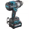 Cordless Impact Wrench TW001GM201 XGT, 40Volt Blue/black, 2x Li-Ion XGT Battery 4Ah, in carry case