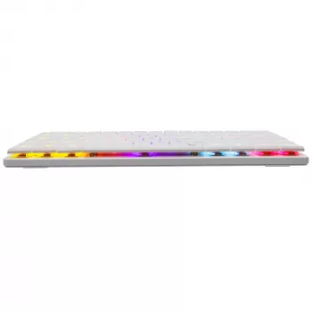 Mechanical keyboard White Shark Nagamaki GK-006211 — compact layout, Red mechanical switches, white chassis