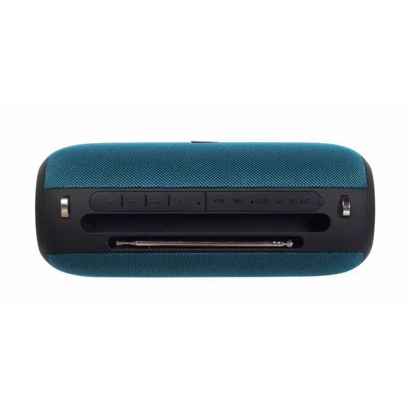 Stereo portable speaker GEMBIRD SPK-BT-17-G — Bluetooth 5.1, 5 W RMS, 1200 mAh, MicroSD, FM, AUX
