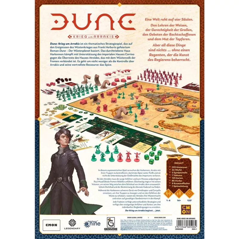Dune: War for Arrakis, Board Game