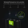 Power inverter Green Cell INV10 2000 W, 12 V DC to 230 V AC, Type C output, 50 Hz, black