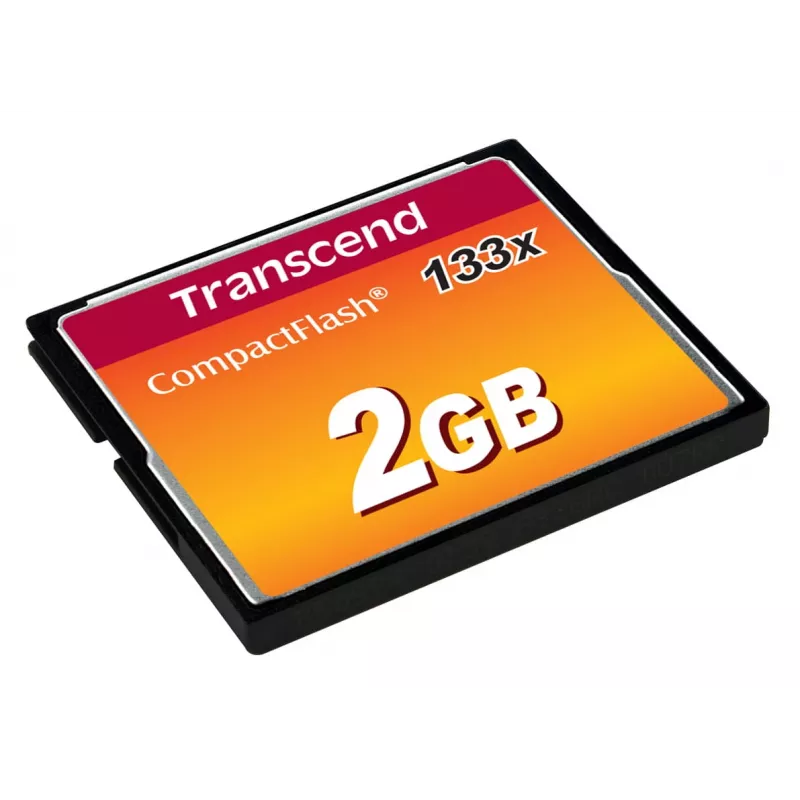 Flash Memory Transcend 2GB CompactFlash 133x TS2GCF133