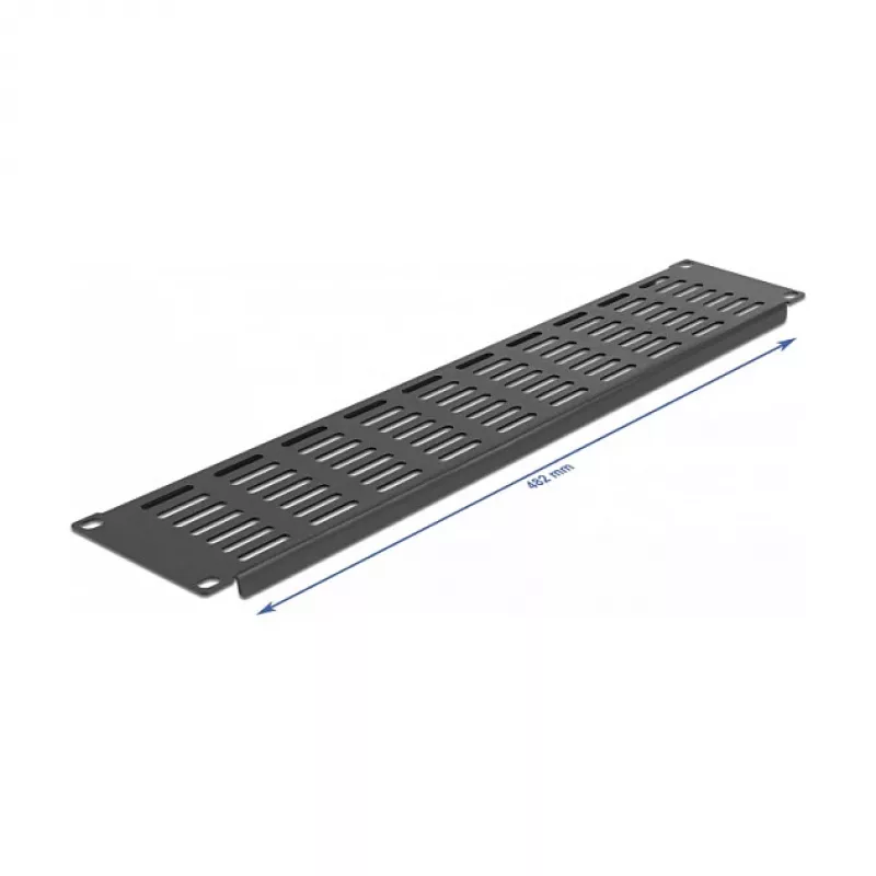 Vented blank panel DeLOCK 19 inch Network Cabinet Panel 66680