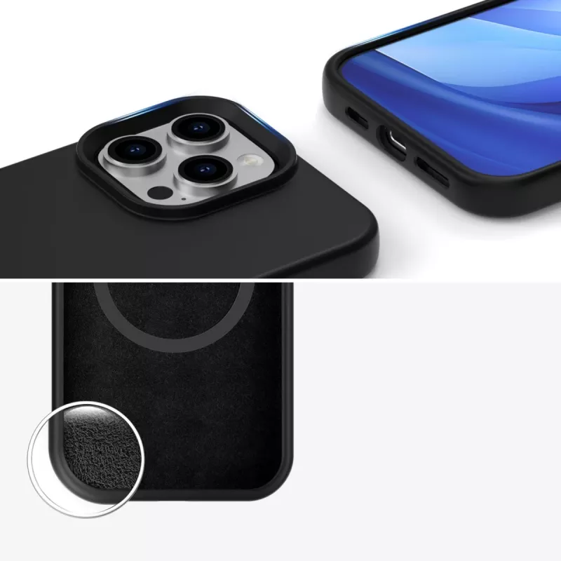 4smarts 541187 Cupertino Silicone Case for Apple iPhone 16 Pro