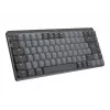Logitech Master Series MX Mechanical Mini - Keyboard - backlit - Wireless - Bluetooth LE - QWERTY - Nordic (Danish/Finnish/Norwegian/Swedish)
