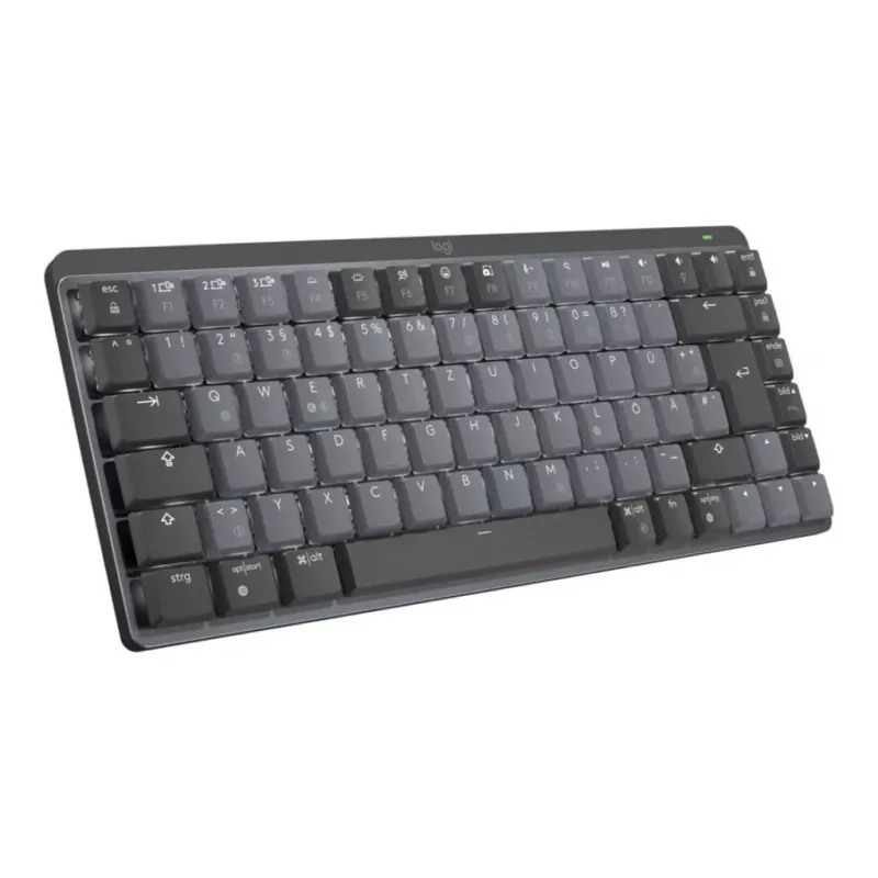 Logitech Master Series MX Mechanical Mini - Keyboard - backlit - Wireless - Bluetooth LE - QWERTY - Nordic (Danish/Finnish/Norwegian/Swedish)