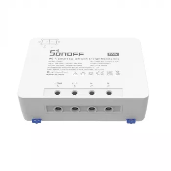 Smart switch Sonoff POWR3 White 100-240V 25A