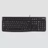 Logitech Desktop MK120 Combo, Black, Wired, Swiss, 920-002504