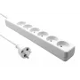 Power strip ProXtend K6-KIT01W — 6-way extension lead, 1 m cable