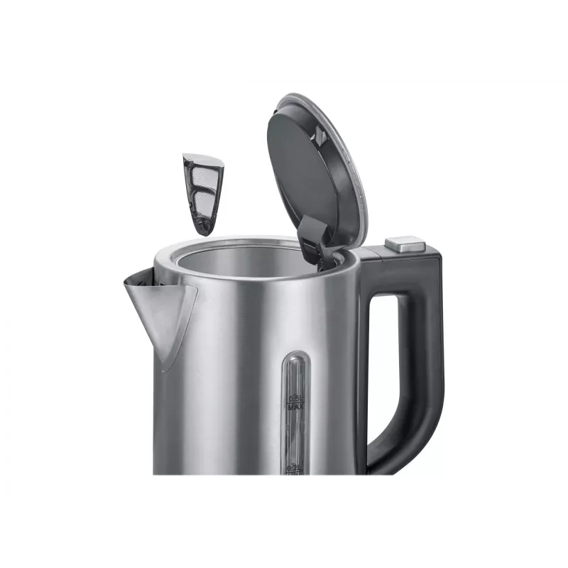 Severin WK3647 Electric Kettle Stainless Steel-brushed-black (WK3647)