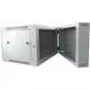 ALLNET SMB6612 12U 19-Inch Grey Floor Rack Cabinet with Glass Door, 600x600mm