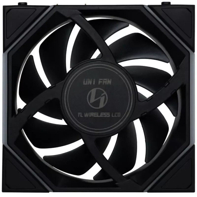 120mm ARGB PWM Wireless LCD Case Fan Lian Li UNI FAN TL with LCD display