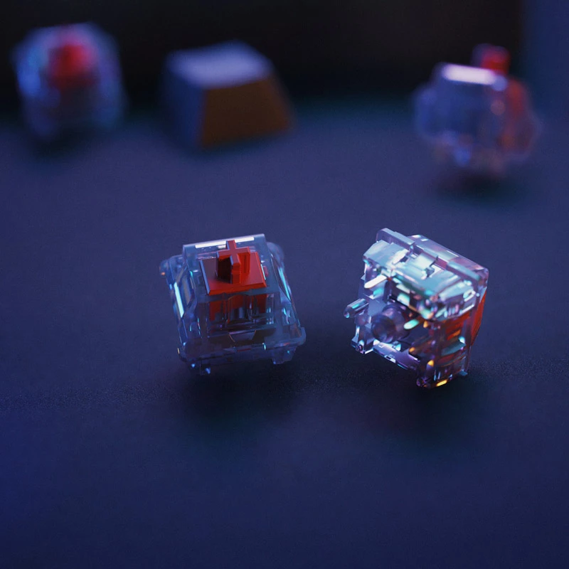 Mechanical keyboard switches Aptel Glorious Fox Forge (pre-lubricated), pack of 36