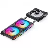 120mm case fan Jonsbo ZK-120B ARGB Black, 120mm, ARGB lighting