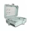 DeLOCK Fiber Optic Distribution Box 24 Port IP65 Waterproof Grey