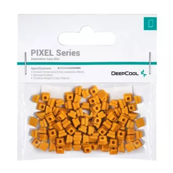 Rubber Pixel Pads DeepCool PIXEL universal 100 pcs, 9.8 g total, orange