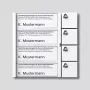 Siedle BTM650-04 - White - 2,4 cm - 2,4 cm - -20 - 55 °C