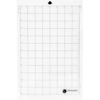 Silhouette CUT-MAT-8 Standard Cutting Mat for Cutting Plotter adhesive 203 x 305 mm (8 x 30,50cm (12) ) (CUT-MAT-8)